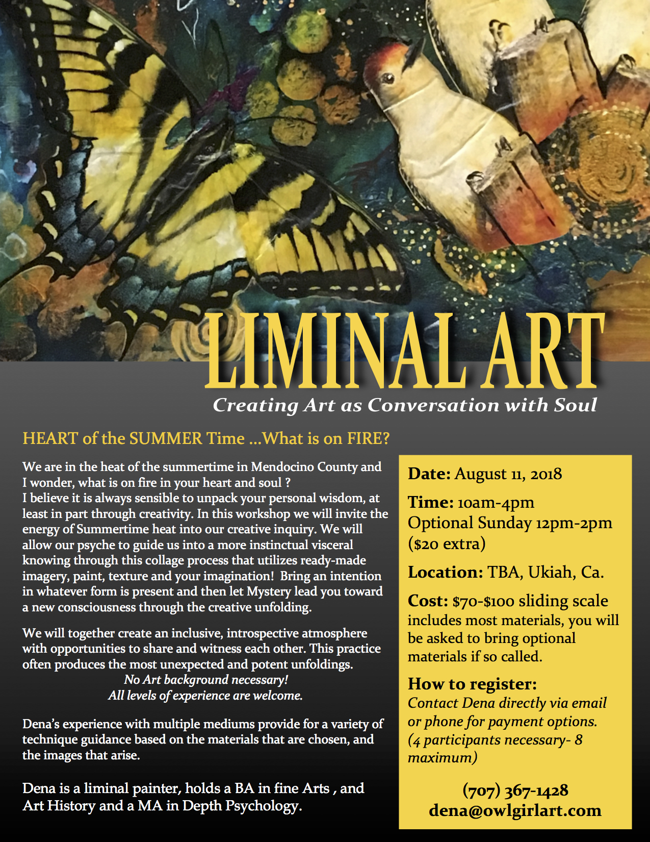 August 11, 2018 flyer